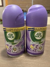 2 Air Wick Freshmatic Ultra Lavender & Chamomile Automatic Freshener 6.17oz