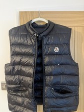 AUTHENTIC MONCLER Men's Gui Down Water Resistant Goose Down Gilet
