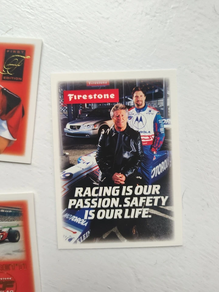 Vintage Checkered Flag Collectibles 2001 Andretti Mario Michael Indy Car Cart - Image 2 of 4