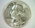 1944 WASHINGTON QUARTER CHOICE ABOUT UNCIRCULATED CH. AU NICE ORIGINAL COIN