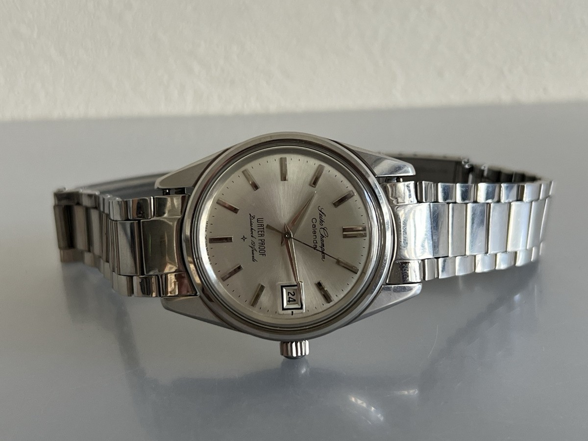 ネット買付 【稼働】523-6 SEIKO Champion Calender セイコー 