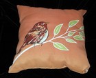 Lot Of 2 Very Beautiful Colorful Bird Couch Pillows , NWOT , MUST SEE — photo 5