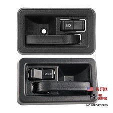 Pair Interior Door Handle Front  Left Driver  Right Passenger Side