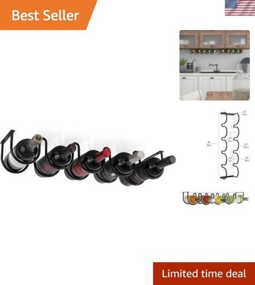 Dijon Wine Rack for Kitchen Organization and Storage, Under Cabinet Organizer...