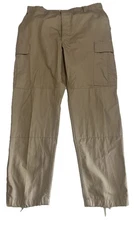 Propper Pants Mens Waist 35-39” Inseam 29.5-32.5 Khaki Cargo Combat Button Fly