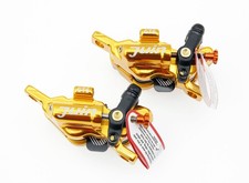 Juin Tech GTP6 Gold 6-Piston Post Mount Cycle Hydraulic Disc Brake MTB ebike