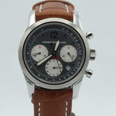 GIRARD-PERREGAUX FERRARI CHRONO AUTOMATIK HERREN UHR STAHL 40MM 4956