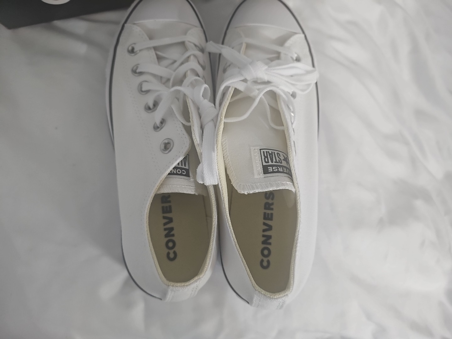 Converse All Star Platform Low Top - Women's (Black/White/White) 560251F US 8.5 thumbnail 7