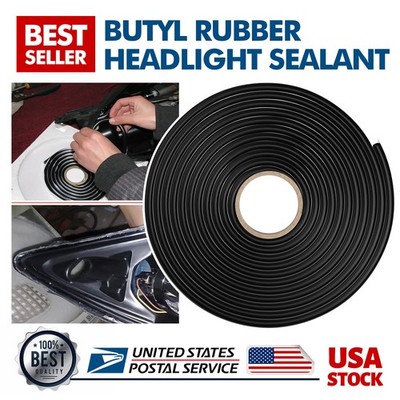 26 FT Butyl Tape Sealant Strip Glue Adhesive Car Windshield Door Retrofit Reseal