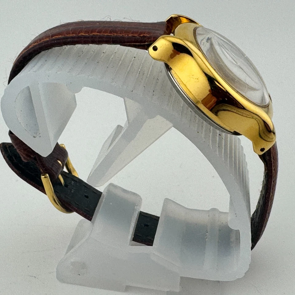 Reloj Musical De Colección Armitron Cuarzo Piolín Pájaro Mujeres Tono Dorado Cuero Nuevo Batte Foto 3 de 4