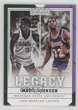2017-18 Panini Contenders Draft Picks Legacy Magic Johnson #27 HOF yf0