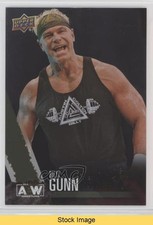2021 Upper Deck AEW All Elite Wrestling Crew Rainbow Foil Billy Gunn READ 0kb5