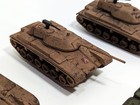 1:87 VINTAGE LOT OF 6 AURORA & ROCO M47 PATTON MINIATURE TANK MODELS — photo 6