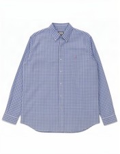 Ralph Lauren Mens Shirt 2XL Blue Gingham Cotton CU10