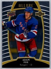 2019-20 UD Allure - ADAM FOX #93 Rookie Card