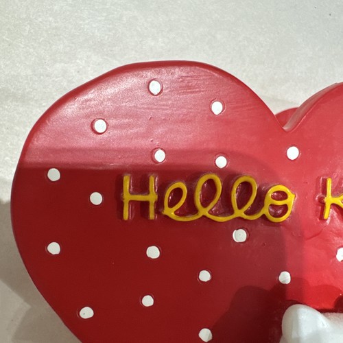 Portapenne vintage Sanrio Vanmark HELLO KITTY Happy Heart 1997 - Foto 18 di 18