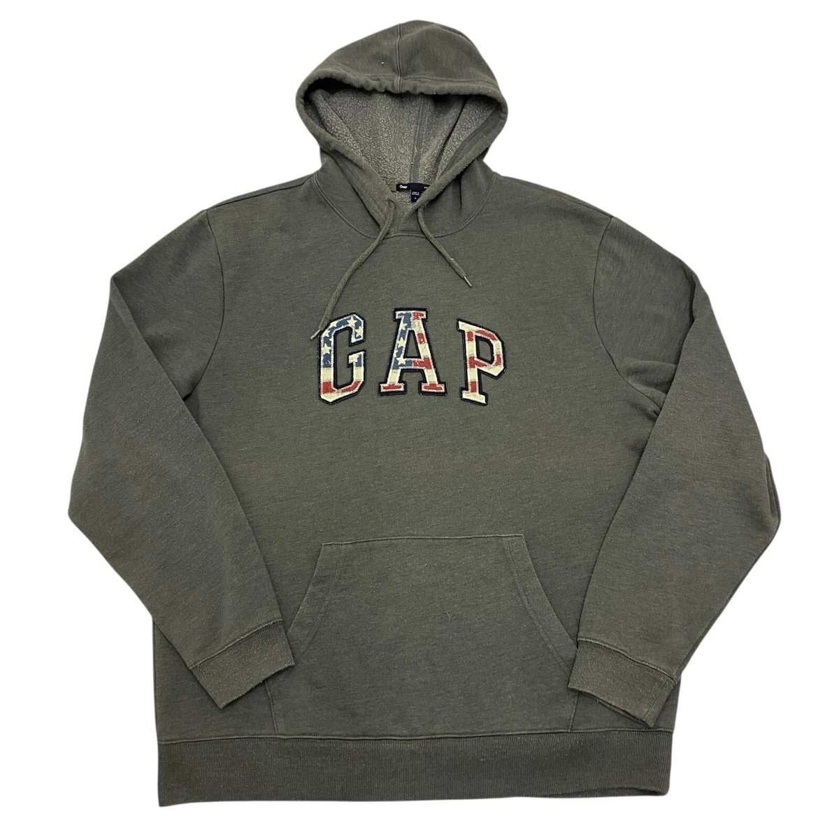 GAP HERITAGE - Sweat à capuche - true black/gris