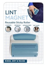 Reusable Pet Hair Remover Lint Magnet Roller Dog Cat Fur Cleaner Clothes Couch