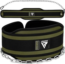 RDX Dipping Belt for Weight Lifting 6  with Adjustable Steel Chain