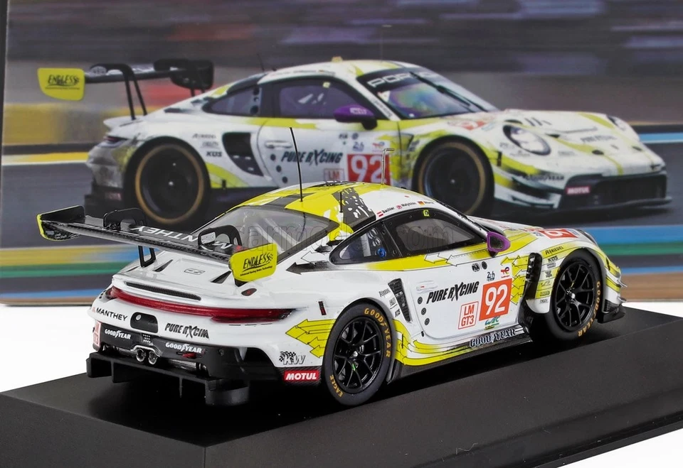 MODELLINO AUTO STATICO IXO PORSCHE 911 992 GT3 LE MANS 2024 BACHLER KITTS 1/43 - Immagine 2 di 4