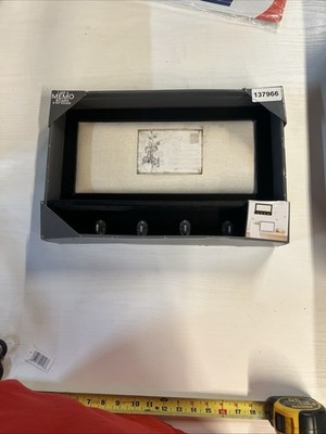Memo Board And Key Holder Black Vintage Design Check Description And Pictures