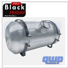 ▲Gas Tank Fuel Tank With Baffle 8x16 3.25 Gallon 1/4 NPT Aluminum Spun - Rat Rod