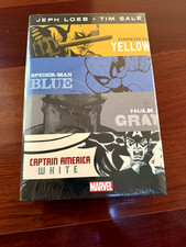 Jeph Loeb & Tim Sale: Yellow, Blue, Gray & White Marvel HC Omnibus *NEW & SEALED