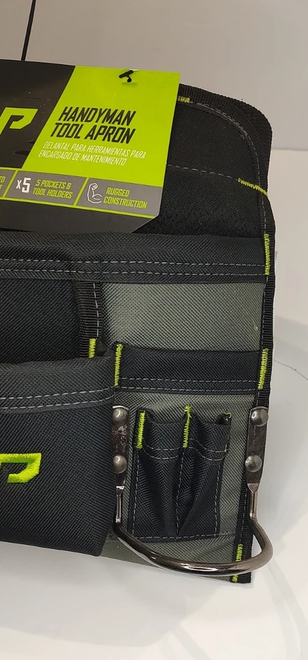 Handyman Tool Apron 5 pockets & Tool Holder Heavy Duty - Image 3 of 4