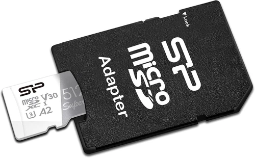 Silicon Power 512GB Superior Micro SDXC UHS-I (U3), V30 4K A2 with - Image 2 of 4