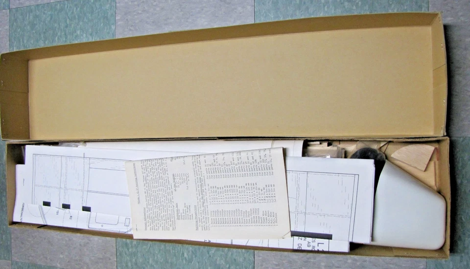 KRICK KLEMM L 25 D RC AVIÓN PLANEADOR VELERO 1859 MM 6' WS. KIT ALEMÁN RARO Foto 3 de 4