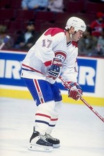 Benoit Brunet Montreal Canadiens v the Boston Bruins at Molson Cen- Old Photo 1