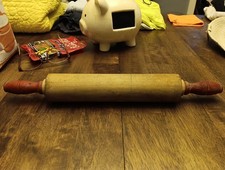 Vintage czerwony wałek do rolki