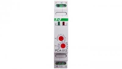 Zeitrelais 1P 10A 0,1sec-576h 24V AC/DC verzögerte Abschaltung PCA-512-24V