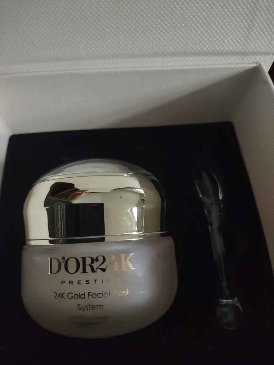 D'OR24K Prestige Endless Beauty 24K Gold Facial Peel System New In