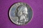 ESTATE FIND 1964 PROOF Washington Quarter #K58527