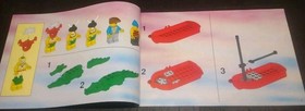 ⭐Lego Pirates 6262 King Kahuka's Throne 1994 Instructions⭐