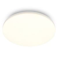 Led Deckenlampe Deckenleuchte 24W 2550Lm 3000K Warmweiß Rund Flur 36Cm Weiß