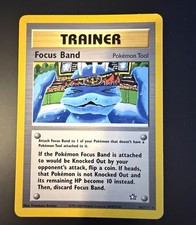 Pokemon TCG Focus Band 86/111 Neo Genesis Rare Regular Unlimited (English) LP