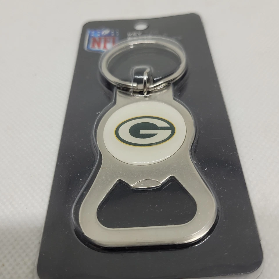 Брелок для ключей открывалка для футбольных бутылок NFL Green Bay Packers - Изображение 3 из 4