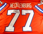 Karl Mecklenburg / Autographed Denver Broncos Custom Football Jersey / JSA