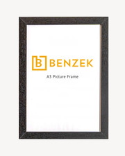 Black A3 Picture Frame Photo Frame Poster Frame Wall Mounted With Wooden Texture