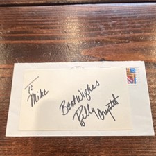 Billy Crystal Signed Index Card Autograph- Or...