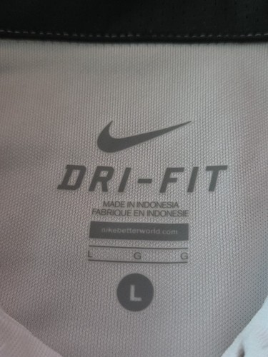 Nike Dri-fit 2015 Mens Large White Polo NEW - Picture 3 of 3