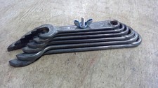 Vintage Indestro 6 Piecestackable Wrench Set 716 -78 Select Steel Made In Usa Vintage Indestro 6 Piecestackable Wrench Set 716 -78 Select Steel Made In Usa