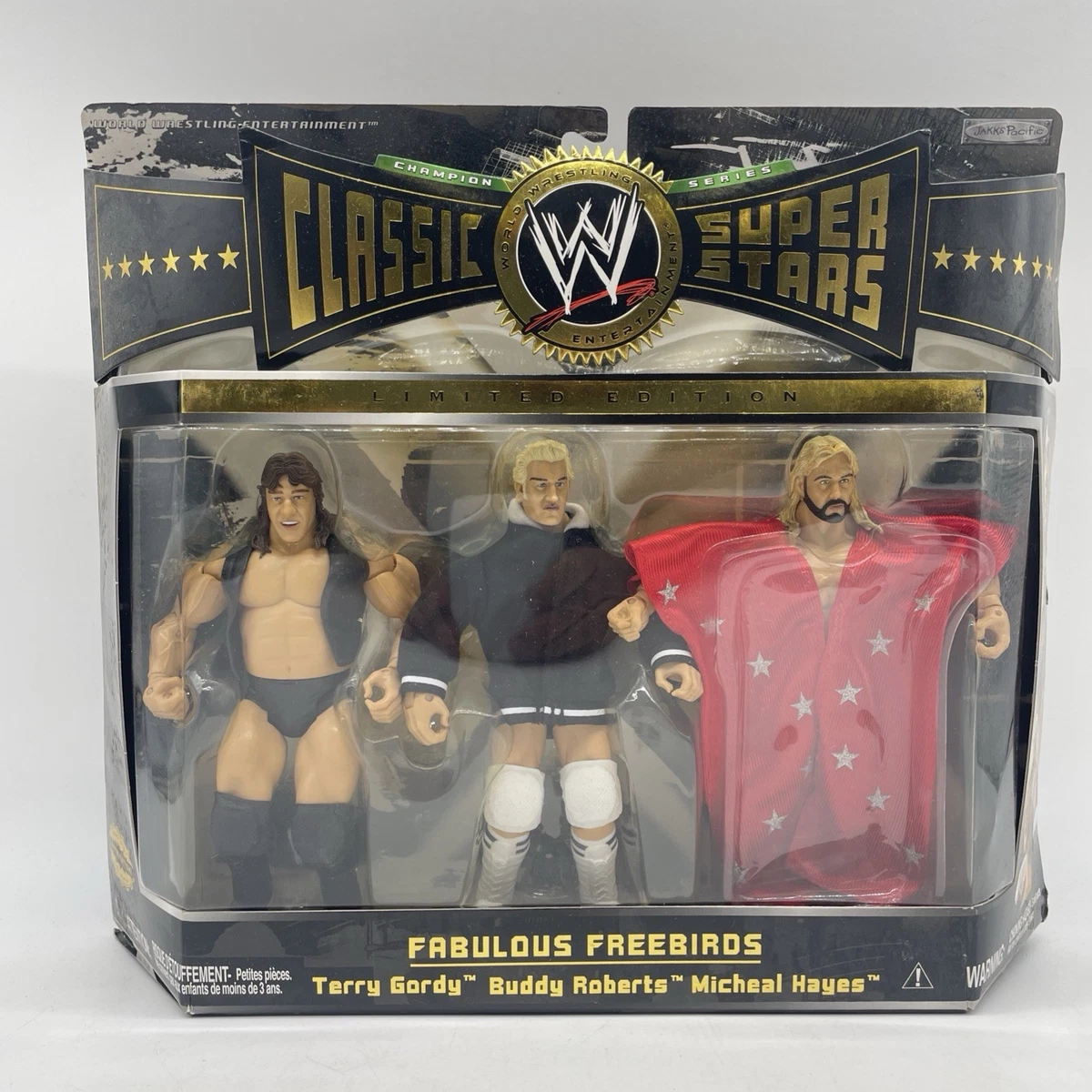 WWE CLASSIC SUPERSTARS 2-pack Hulk Hogan vs Ultimate Warrior Jakks
