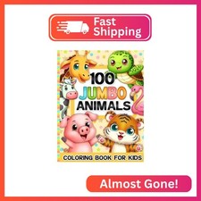 Animals Coloring Book for Kids: For Girls and Boys Ages 4-8 and Toddlers 1-3, 2-