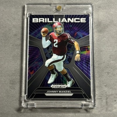 2024 Panini Prizm Draft Picks Brilliance Johnny Manziel #BR-JMA Texas A&M Aggies