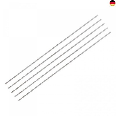 sourcing map 5 Stk. 1mm Mini Mikro Spiralbohrer Hochgeschwindigkeitsstahl