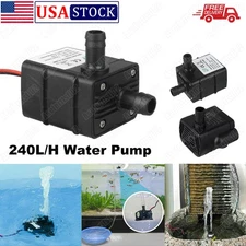 12V Small High Pressure Brushless Submersible Water Pump Automatic Self-priming_