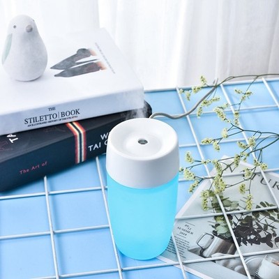 Vibration Technology 300ml USB Luftbefeuchter mit buntem Farbverlaufslicht für